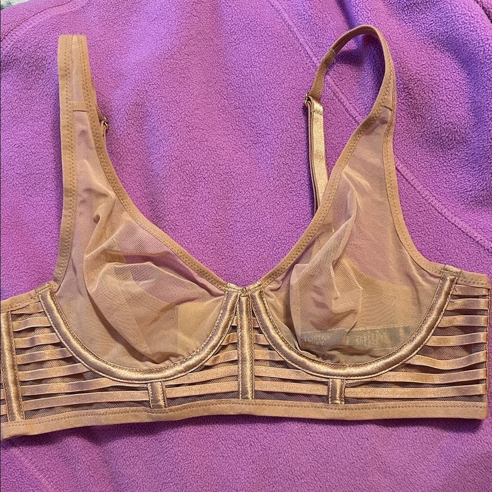 Victoria's Secret Sheer Brown Bralette